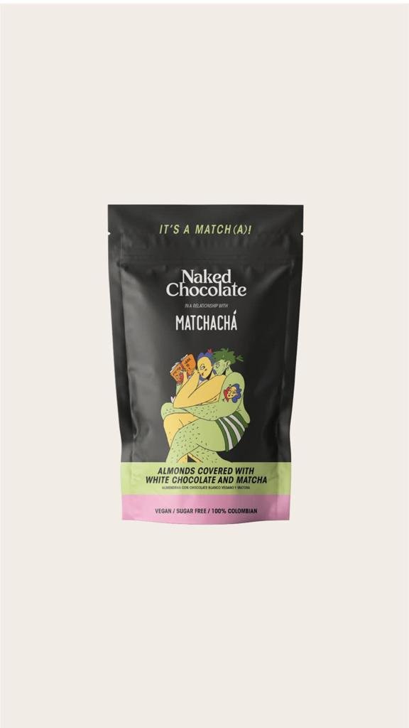 Almendras Matcha 60g